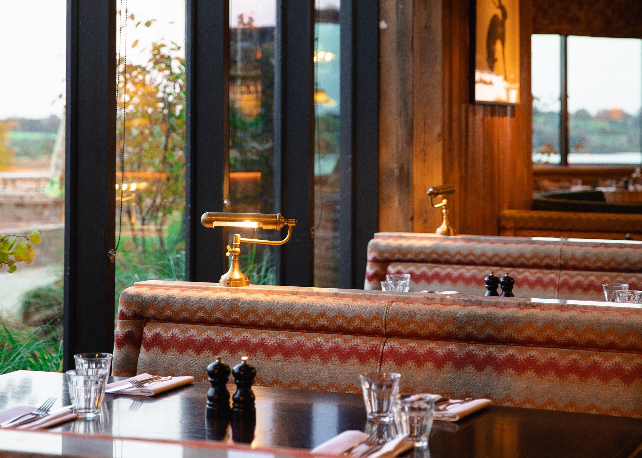 Interior of Bonnie's restaurant in the Irish Heartlands