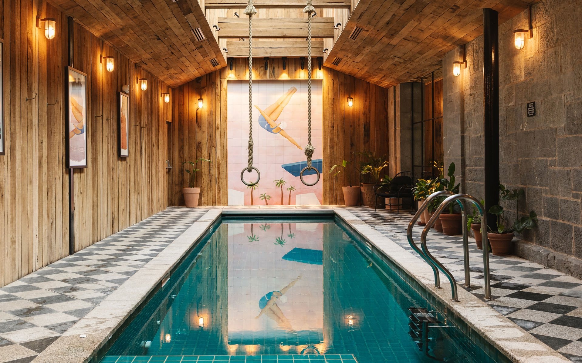 Pool area at Dean Cork