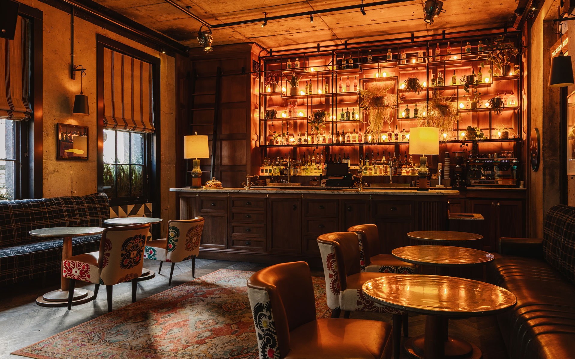 The bar area at the Dean Bar in Dublin